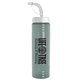 aerial view a glacier blue bottle & white lid & translucent frost straw 24 oz slim fit upcycle rpet bottle with straw lid, image 1 of 2