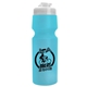 a translucent frost lid & translucent light blue bottle the venture bike bottles - 24 oz sport bottles with usa flip lid