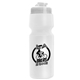 a translucent frost lid & white bottle the venture bike bottles - 24 oz sport bottles with usa flip lid
