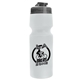 a translucent smoke lid & translucent frost bottle the venture bike bottles - 24 oz sport bottles with usa flip lid