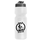 a translucent smoke lid & white bottle the venture bike bottles - 24 oz sport bottles with usa flip lid