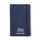aerial view a navy blue moleskine(r) large notebook and go pen gift set, image 1 of 4