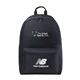 aerial view a navy blue new balance(r) logo round backpack, image 1 of 5