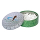 aerial view a golf tek booklet with tek klick mint tin, image 1 of 3
