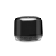 aerial view a black ihome rechargeable color changing mini bluetooth speaker, image 1 of 8