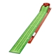 aerial view a green perfect practice putting mat compact edition - 8 ft, image 1 of 4