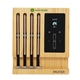 aerial view a maple meater block 4- probe wifi smart meat thermometer, image 1 of 2