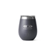aerial view a black yeti rambler 10oz wine tumbler with magslider lid, image 1 of 4