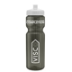 a smoke bottle & white lid & translucent frost infuser basket 28 oz infuser water bottle