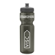 a smoke bottle & gray lid & translucent frost infuser basket 28 oz infuser water bottle
