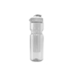 a clear bottle & white lid & translucent frost infuser champion - 28 oz transparent bottle with flip lid and large infuser