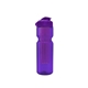 a transparent violet bottle & violet lid & translucent violet infuser champion - 28 oz transparent bottle with flip lid and large infuser