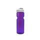 a transparent violet bottle & white lid & translucent violet infuser champion - 28 oz transparent bottle with flip lid and large infuser