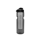 a smoke bottle & black lid & translucent frost infuser champion - 28 oz transparent bottle with flip lid and large infuser