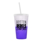a frost-to-violet cup & translucent frost lid & translucent frost straw 22 oz cool color change sport sipper