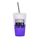 a frost-to-violet cup & translucent frost lid & translucent smoke straw 22 oz cool color change sport sipper