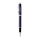 aerial view a blue matte - silver trim parker im rollerball - matte blue, image 1 of 6