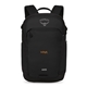aerial view a black osprey axis everyday backpack, image 1 of 7