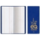 aerial view a royal blue oil pipe long tally book - standard vinyl, image 1 of 3