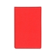 aerial view a red hard cover memo book, image 1 of 3