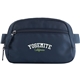 aerial view a navy recycled sport fanny pack, image 1 of 5