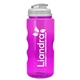a translucent frost lid & transparent-hot pink bottle mini mountain 22 oz tritan(tm) sports bottle with usa flip lid