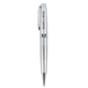 aerial view a silver newton recycled brass gel ballpoint, image 1 of 6