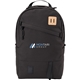 aerial view a black topo designs daypack classic 15 laptop backpack, image 1 of 4