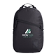 aerial view a black topo designs light pack 15 laptop backpack, image 1 of 4