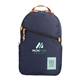 aerial view a navy topo designs light pack 15 laptop backpack, image 1 of 2