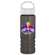 a white lid & smoke bottle salute - 24 oz bottle with oval crest lid - digital