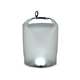 aerial view a frosted clear 5l cob water - resistant dry bag, image 1 of 2