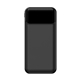 aerial view a black santa ana digital display wireless power bank pd 15w, image 1 of 12