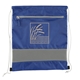 aerial view a royal sparks recycled drawstring bag, image 1 of 5