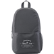 aerial view a black brix recycled backpack, image 1 of 7