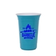 aerial view a cyan the varsity cup - 16 oz double - wall with white liner, image 1 of 2