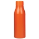 aerial view a orange renzo 24 oz recycled aluminum water bottle, image 1 of 4