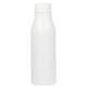 aerial view a white renzo 24 oz recycled aluminum water bottle, image 1 of 4