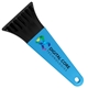 a black blade & cyan handle 7 ice scraper with digital imprint