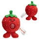 aerial view a red stress buster(tm) strawberry, image 1 of 3