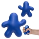 aerial view a blue gel man stress reliever, image 1 of 2