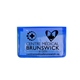 aerial view a trans blue delilah 12 piece healthy living pack in colorful vinyl pouch, image 1 of 3