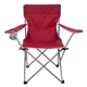 aerial view a red big lounger folding chair, image 1 of 4