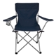 aerial view a navy blue big lounger folding chair, image 1 of 5