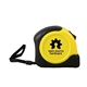 aerial view a yellow durable 25 measuring tape, image 1 of 2