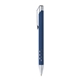 aerial view a blue with black ink aluminum souvenir amor pen, image 1 of 5