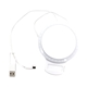 aerial view a white computer led ring light, image 1 of 4