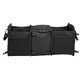 aerial view a black tailgater cooler trunk organizer, image 2 of 3