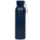 aerial view a navy orion recycled bottle 22 oz, image 1 of 3