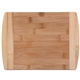 aerial view a bamboo the brisbane 11- inch two - tone deluxe bamboo cutting board, image 1 of 3